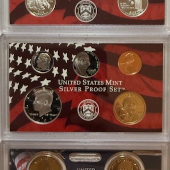 2009 S Coin SILVER Proof Set United States Mint, 18 coins, COA Complete - Picture 3 of 8